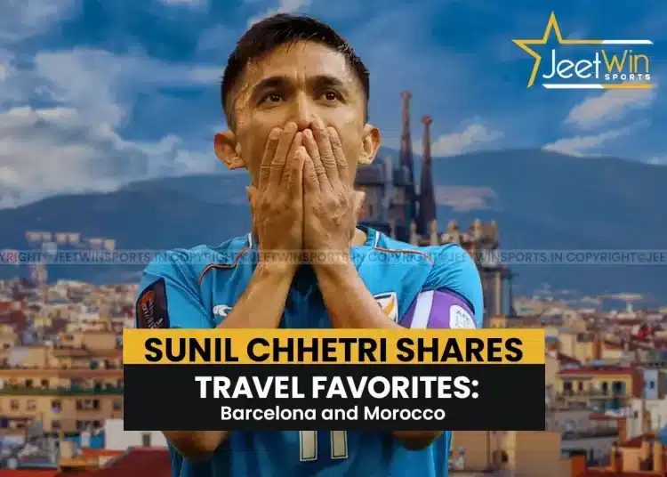 Sunil Chhetri travel favorites