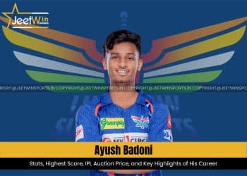 ayush badoni stats