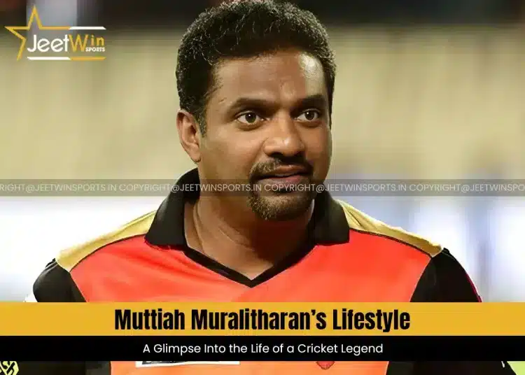 Muttiah Muralitharan’s Lifestyle: A Glimpse Into the Life of a Cricket Legend 1 Muttiah Muralitharan’s lifestyle