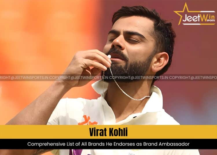 virat kohli brand ambassador list