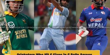 6 balls 6 sixes in international cricket