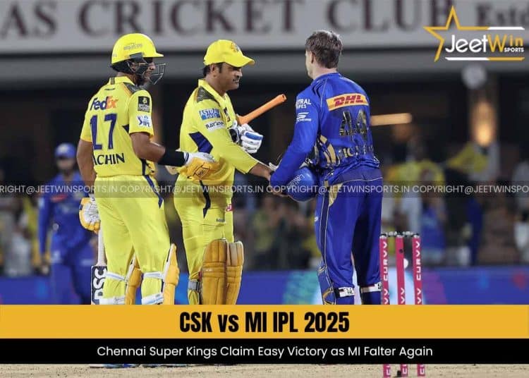 CSK vs MI IPL 2025