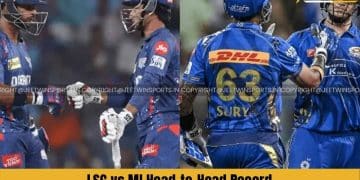 LSG vs MI Head-to-Head Record – IPL 2025 Match 16 Analysis 5 LSG vs MI head-to-head