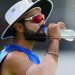 Virat Kohli drinking water