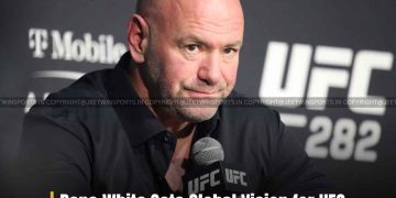 Dana White in the press meet