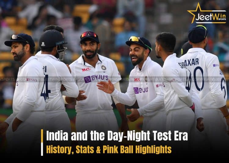 india pink ball test matches list