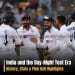 india pink ball test matches list