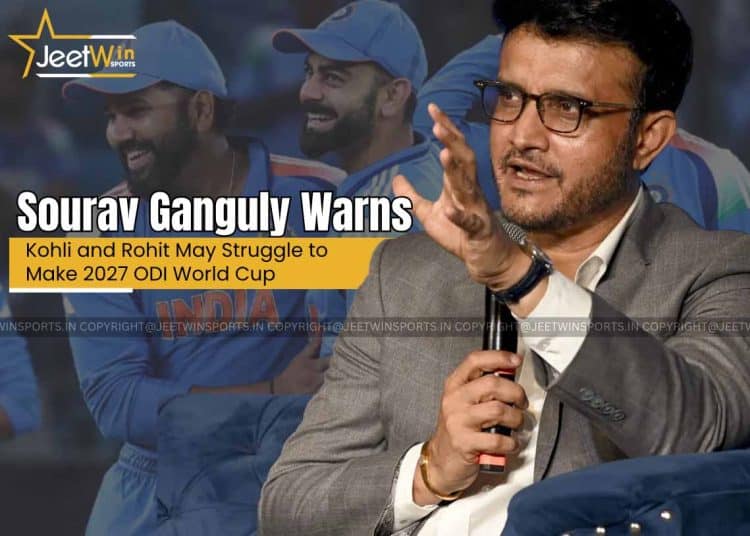 sourav ganguly with mic warning kohli and rohit: struggle