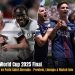 Chelsea and Paris Saint-Germain footplayer teams celebrating after win