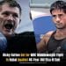 Professional boxer Ricky Hatton on the right and Eisa Al Dah on the left