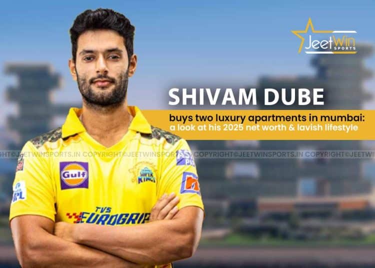 Shivam Dube Buys Two Luxury Apartments in Mumbai: A Look at His 2025 Net Worth & Lavish Lifestyle 1 a man in a yellow shirt