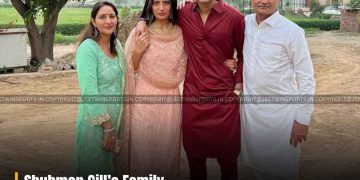 shubman gill family photo