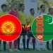 Kyrgyzstan and Turkmenistan football team