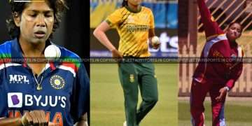 3 woman cricket player