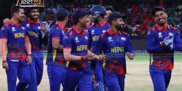 Nepal's First Historic Series Win Against a Full Member of the West Indies 4 Nepal cricket team after win against west indies