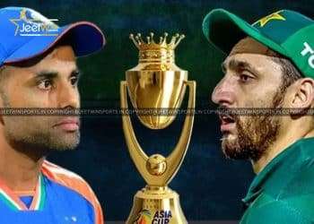 india and pakistan cricket player facing each other