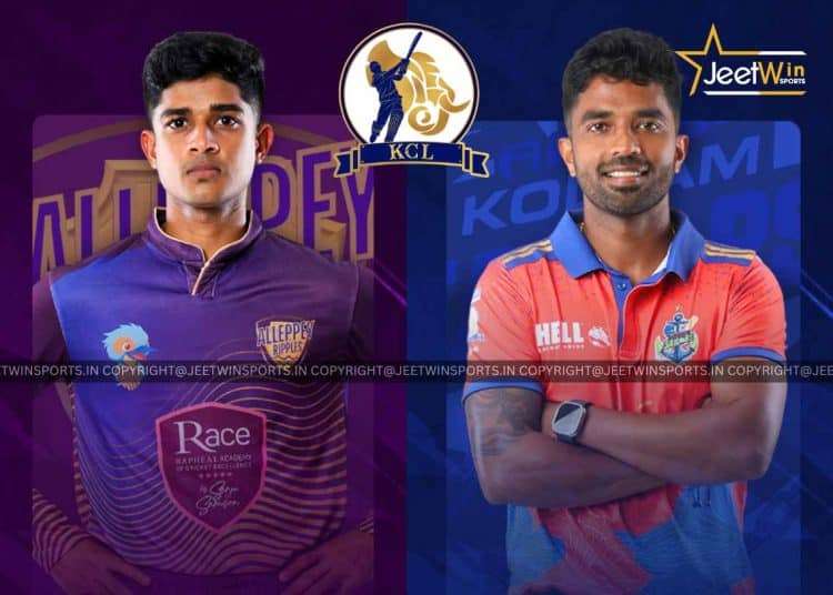 cricket player of Alleppey Ripples vs Aries Kollam Sailors, 29th Match