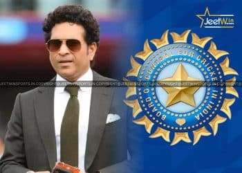 Cricketer wearing a formal suit at an event