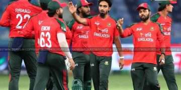 Bangladesh Pulls Out of 2026 T20 World Cup Matches in India After ICC Rejects Venue Shift 5 Cricket players gathering and high-fiving