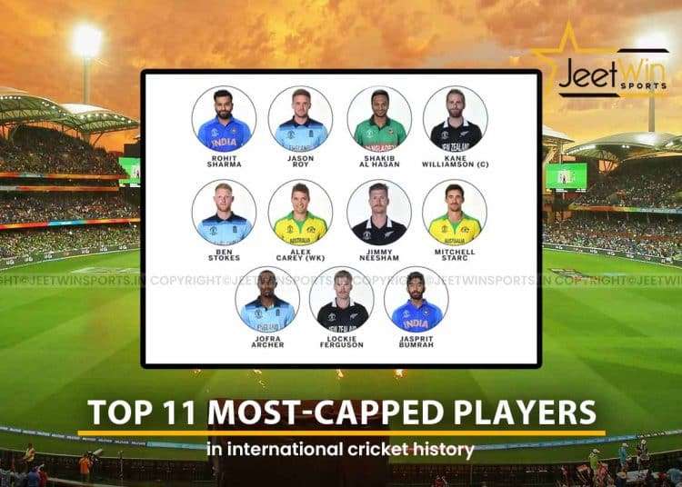 Most-Capped Players in International Cricket History