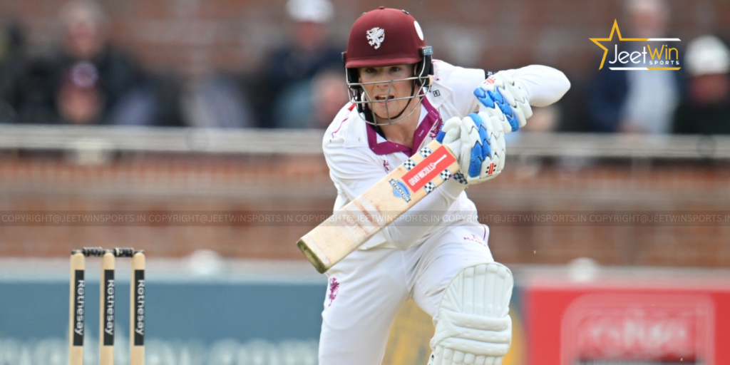 Thomas Rew Scores Maiden First-Class Century as Somerset Close In on Nottinghamshire Victory 2 Thomas Rew maiden century,